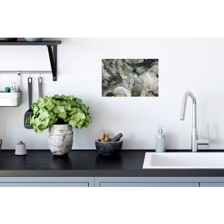Muursticker - Luxe - Marmer - Groen — 2