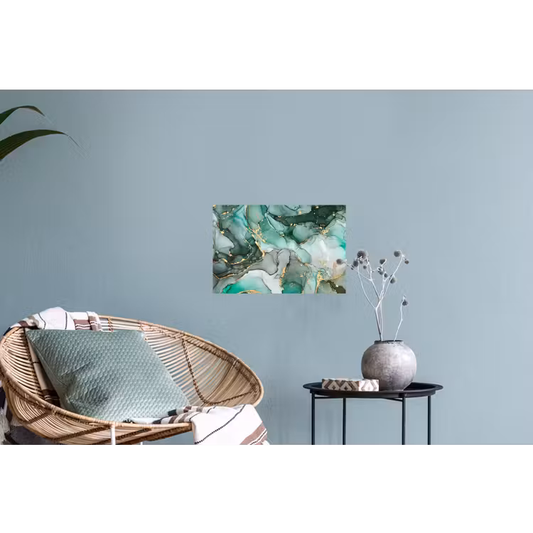 Muursticker - Goud - Marmer - Groen - Luxe - Marmerlook - Grijs — 4