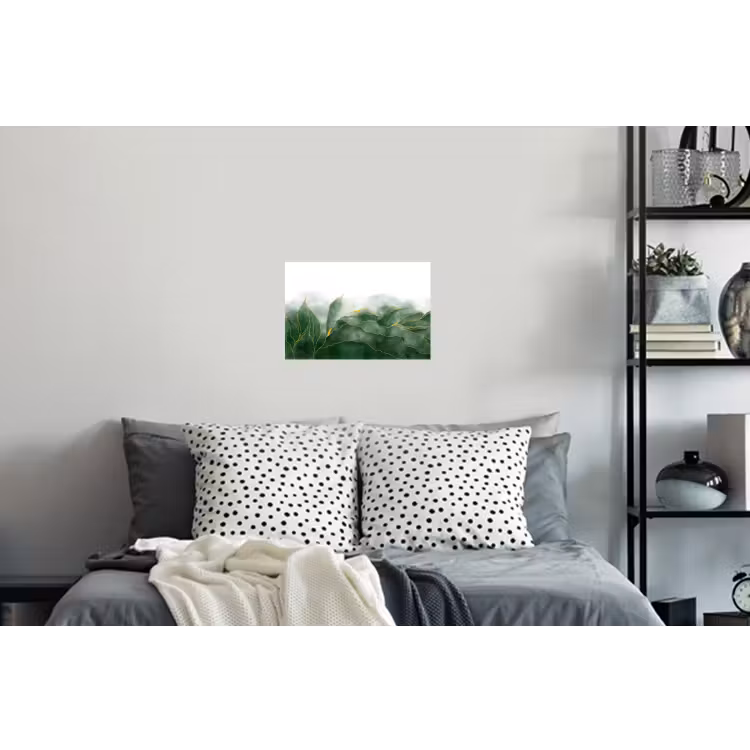 Muursticker - Marmer - Groen - Luxe - Goud - Marmerlook — 5