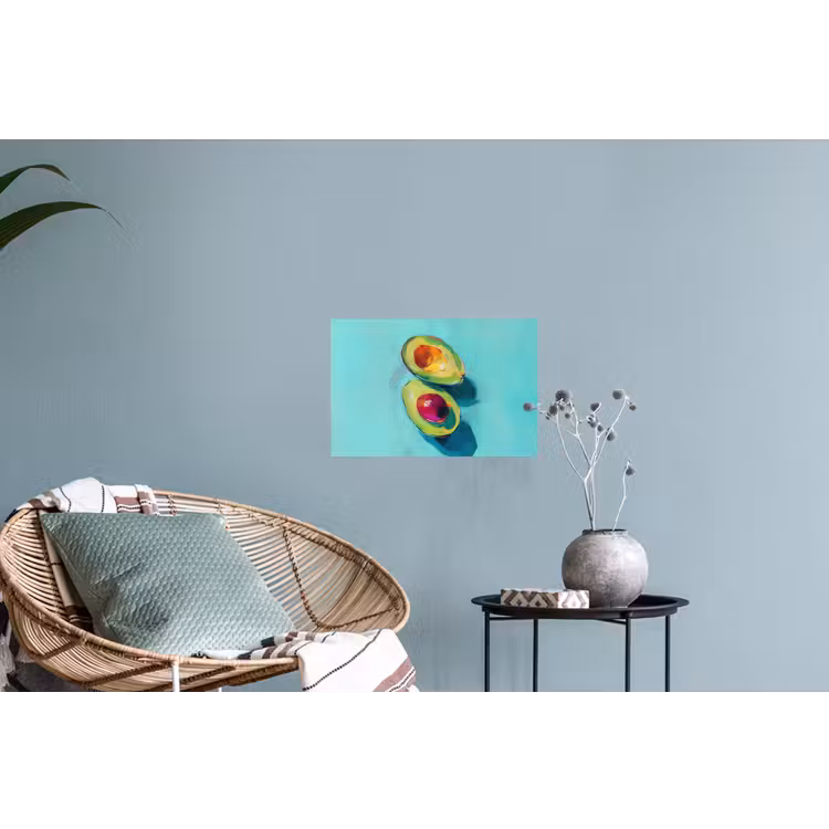 Muursticker - Avocado - Groen - Pit - Schaduw — 4