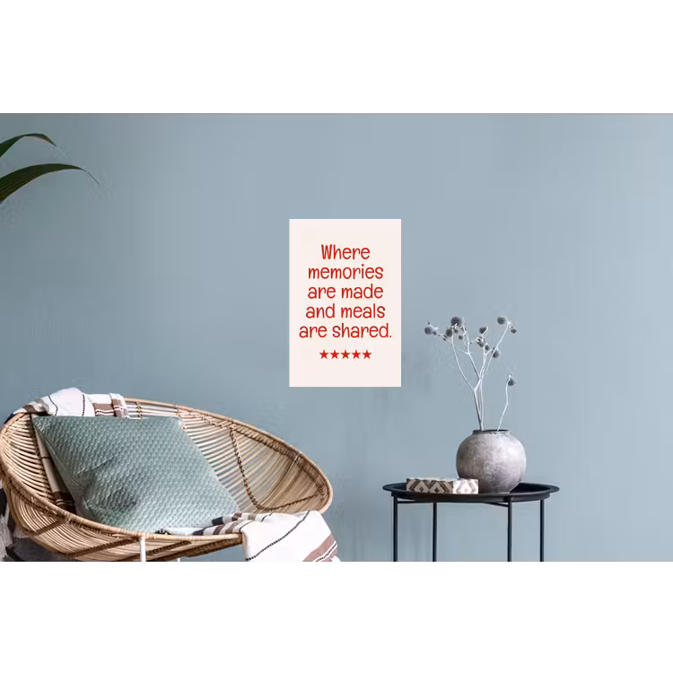 Muursticker - Quote - Sterren - Rood - Memories — 4