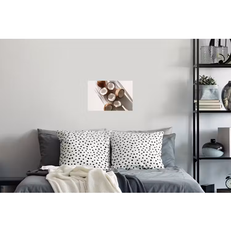 Muursticker - Kokosnoten - Bruin - Shaduw — 5