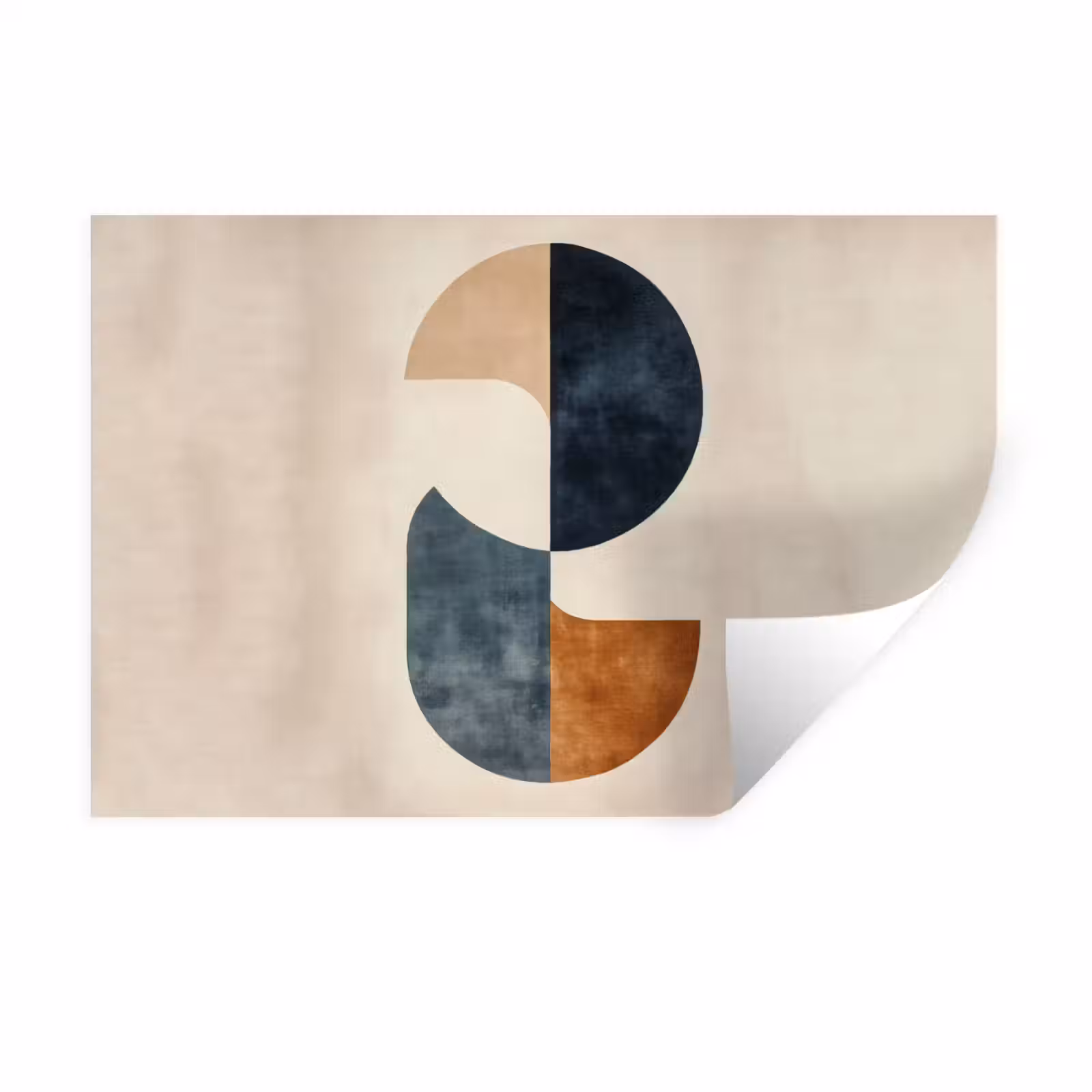 Muursticker - Cirkels - Abstract - Kleurrijk — 1