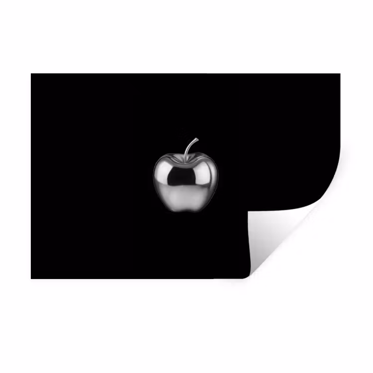 Muursticker - Appel - Metallic - Symmetrisch — 1
