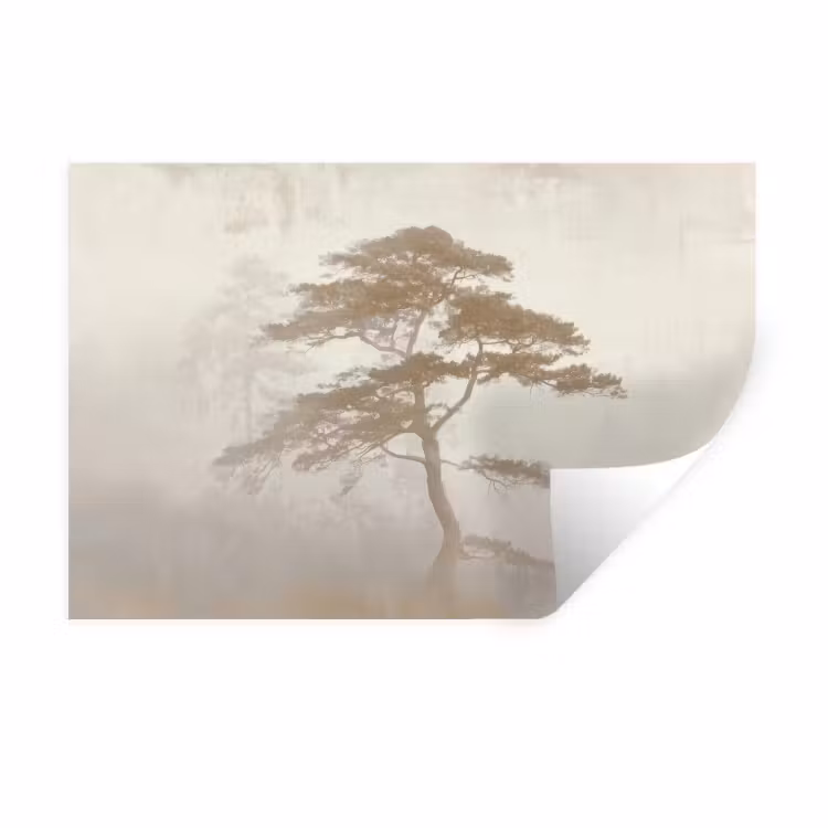 Muursticker - Boom - Oosterse stijl - Landschap — 1