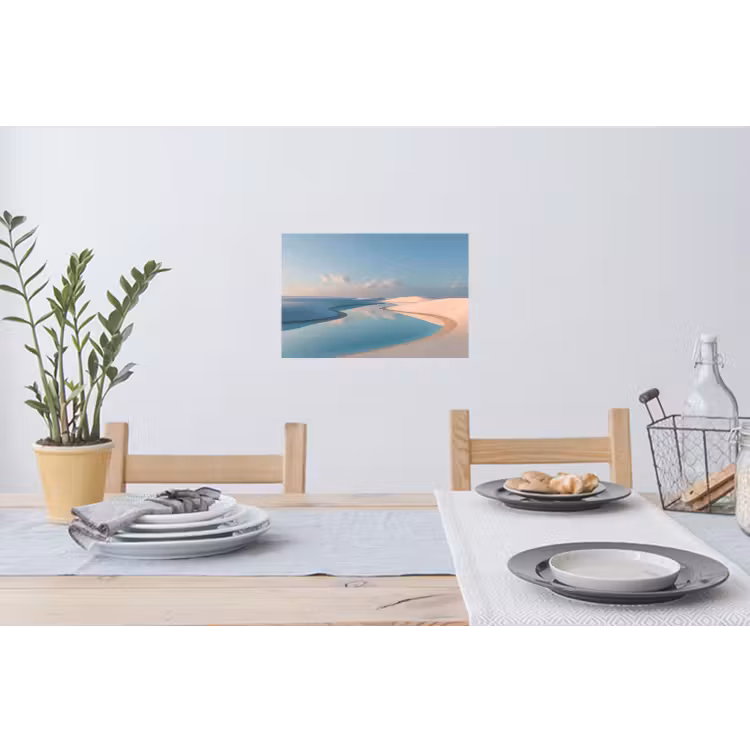 Muursticker - Duinen - Waterplas - Oneindige rust — 3
