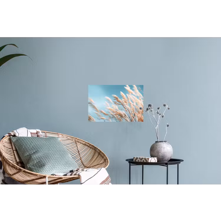 Muursticker - Siergras - Wind - Lichtbruin — 4