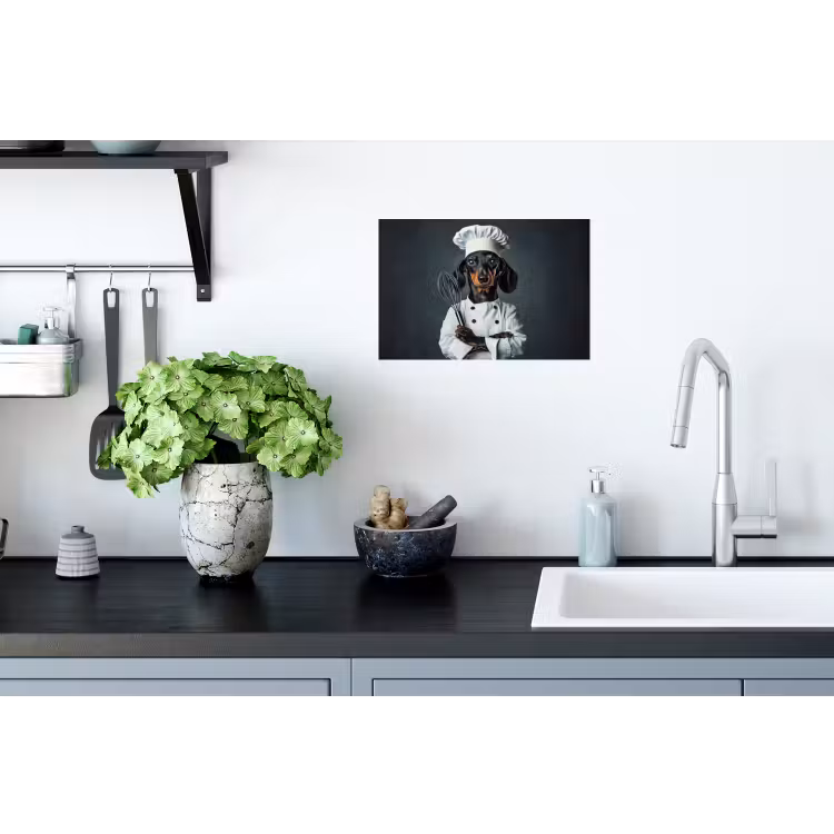 Muursticker - Hond - Garde - Kok — 2