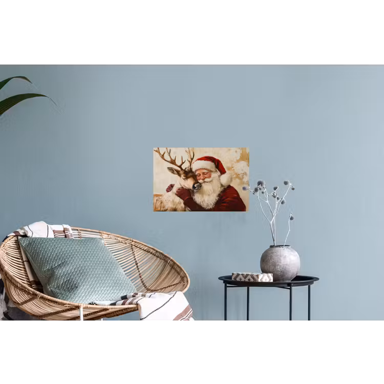 Muursticker - Kerstman - Rendier - Kerst - Christmas — 4