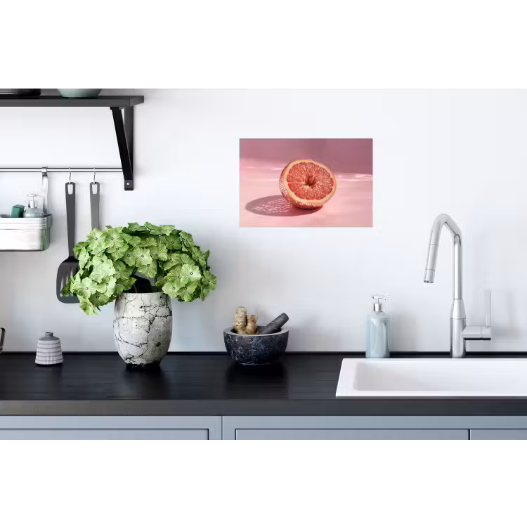 Muursticker - Grapefruit - Roze - Disco - Shiny — 2