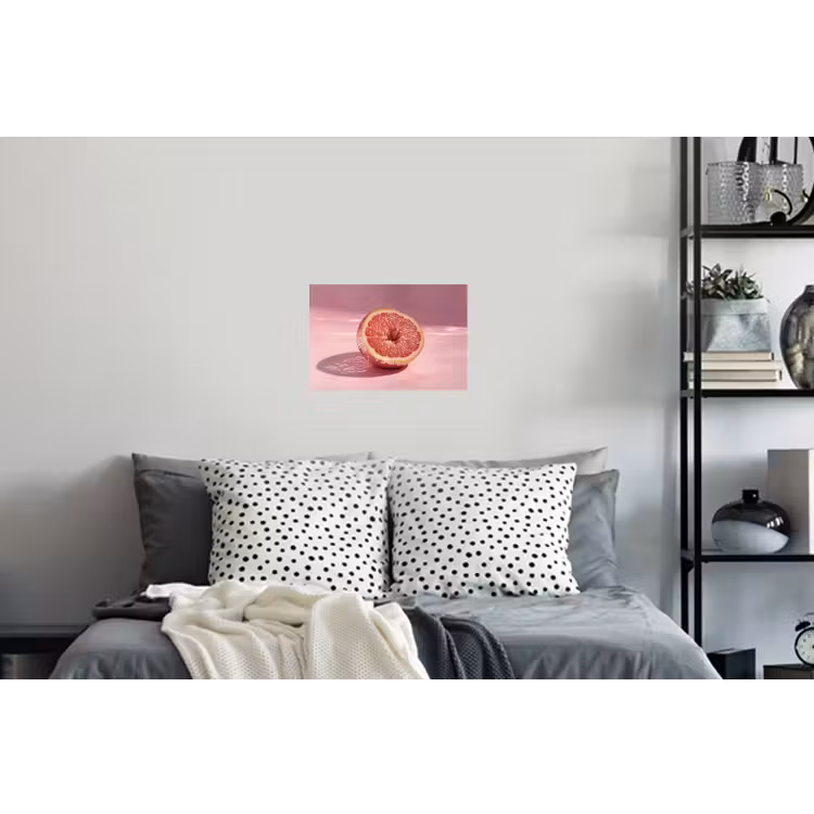 Muursticker - Grapefruit - Roze - Disco - Shiny — 5