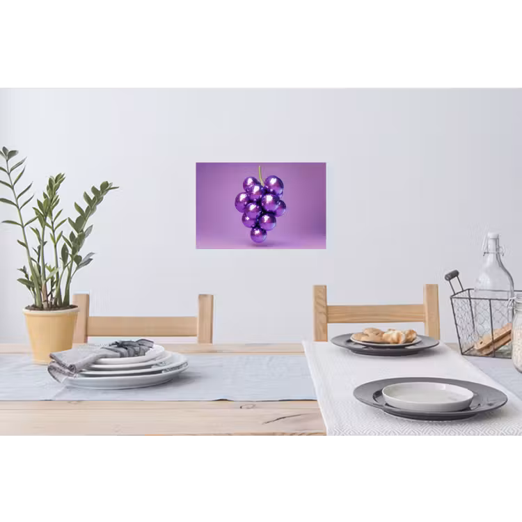Muursticker - Druif - Disco - Glitter - Paars — 3