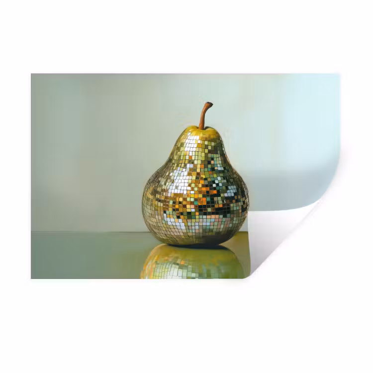 Muursticker - Fruit - Disco - Art - Glitter — 1
