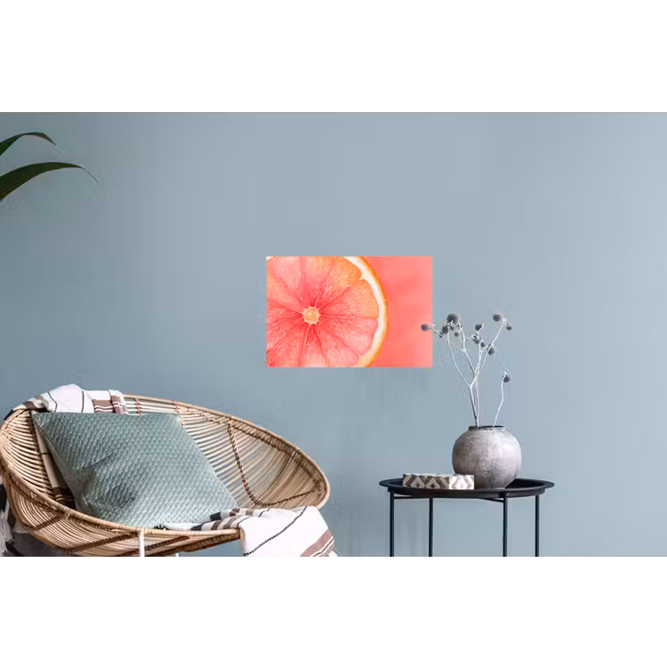 Muursticker - Grapefruit - Roze - Levendig — 4