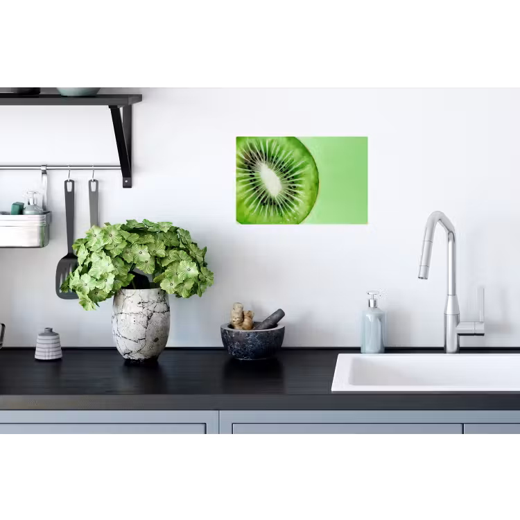 Muursticker - Kiwi - Groen - Fris — 2
