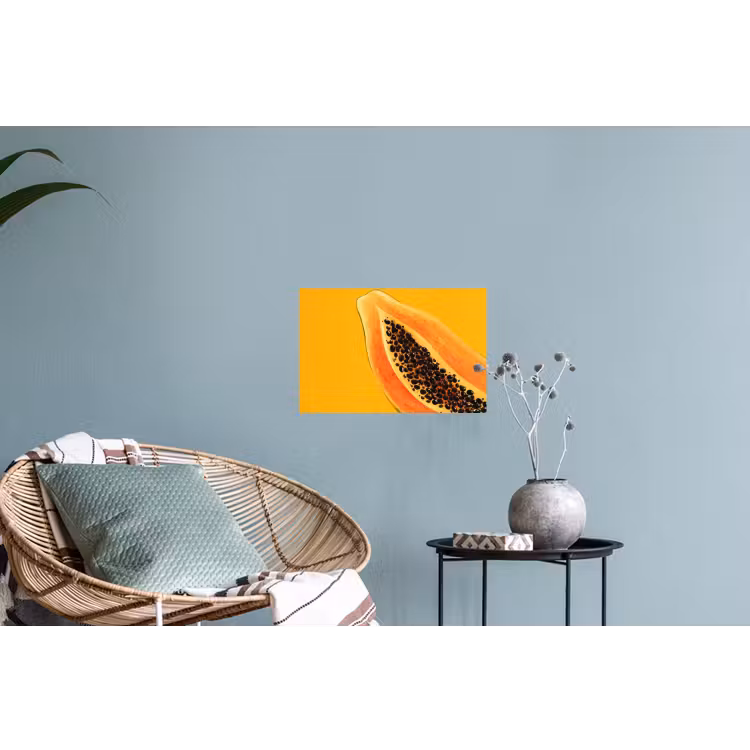 Muursticker - Papaja - Oranje - Topisch — 4