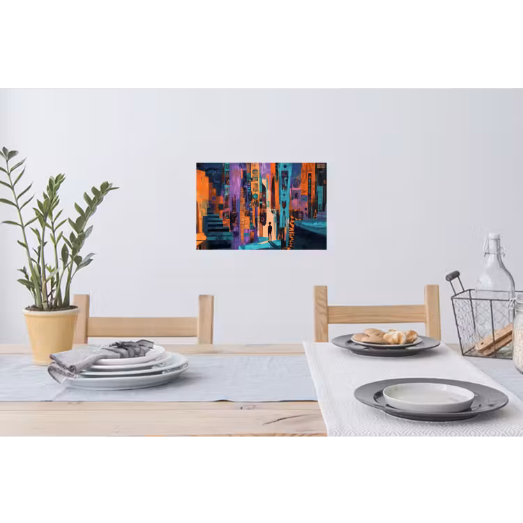 Muursticker - Abstract - Figuren - Kleurrijk — 3