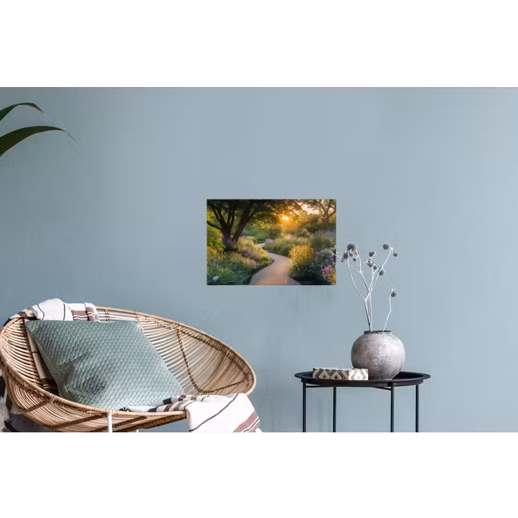 Muursticker - Pad - Bloemen - Park — 4