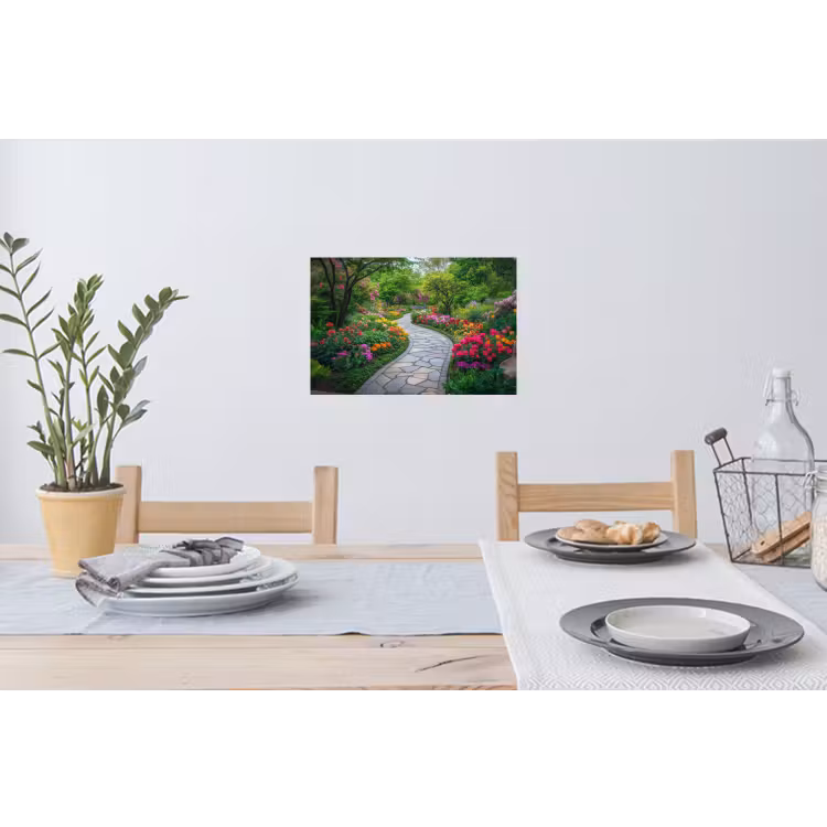 Muursticker - Park - Bloemen - Tuin — 3