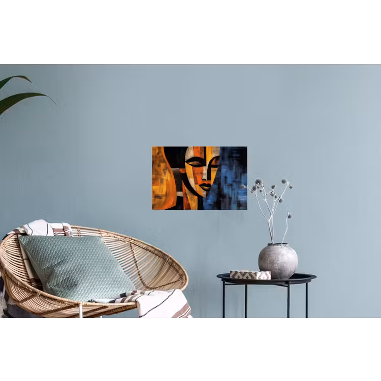 Muursticker - Abstract - Portret - Kleurvakken — 4