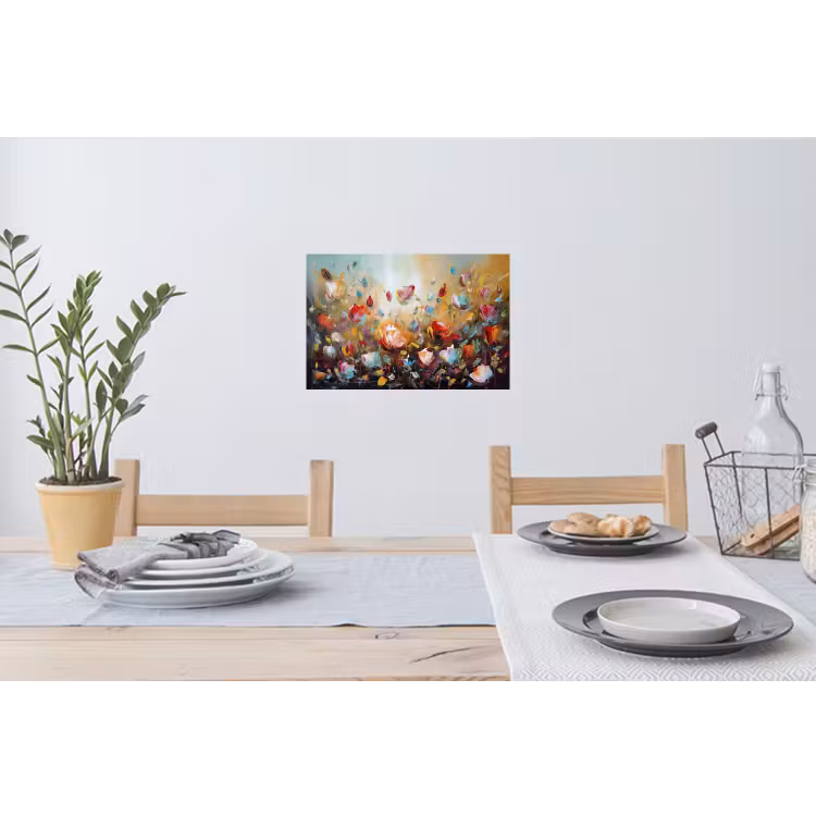 Muursticker - Bloemen - Kunst - Natuur - Olieverf — 3