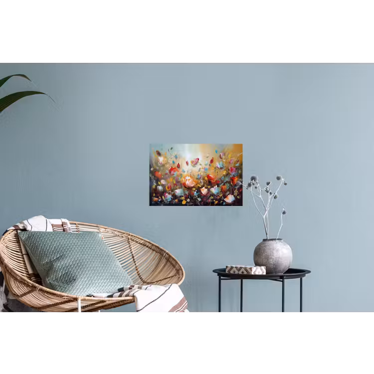 Muursticker - Bloemen - Kunst - Natuur - Olieverf — 4