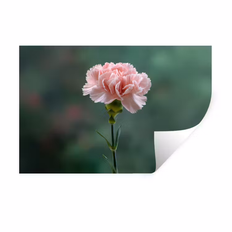 Muursticker - Anjer - Roze - Bloemblaadjes — 1
