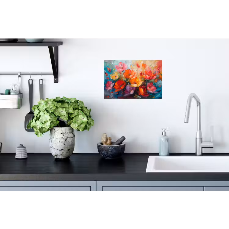 Muursticker - Bloemen - Kunst - Watercolor - Botanisch — 2