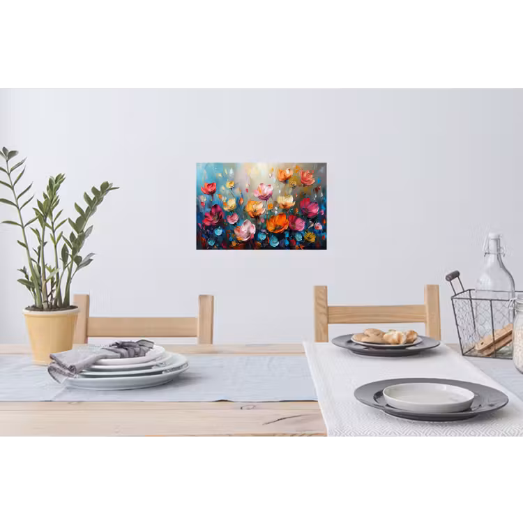 Muursticker - Klaprozen - Bloemen - Kunst - Botanisch — 3