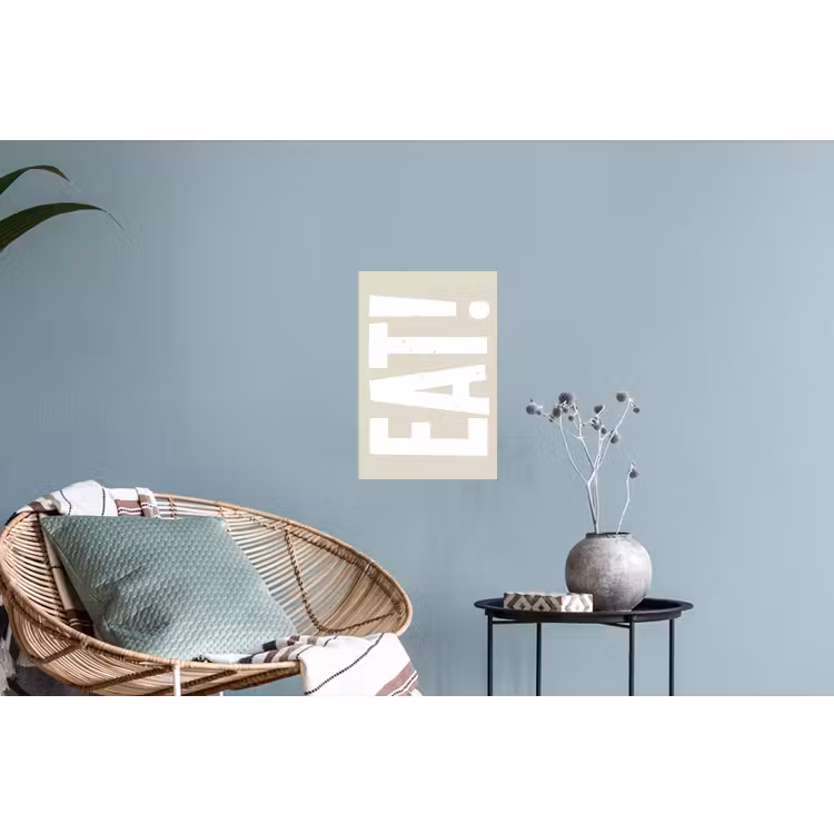 Muursticker - Eten - Decoratie - Beige - Wit — 4