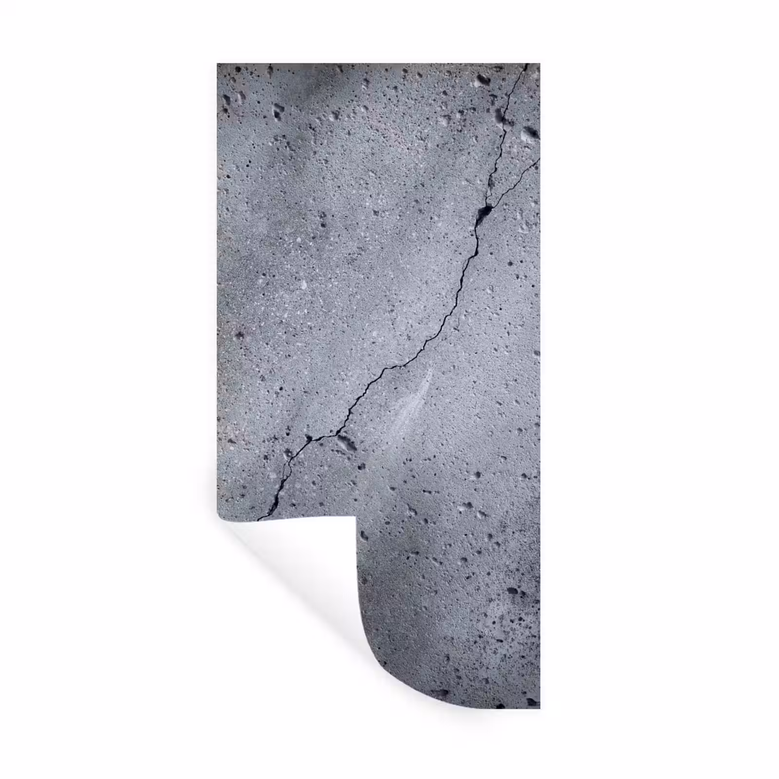 Muursticker - Beton - Grijs - Scheur — 1