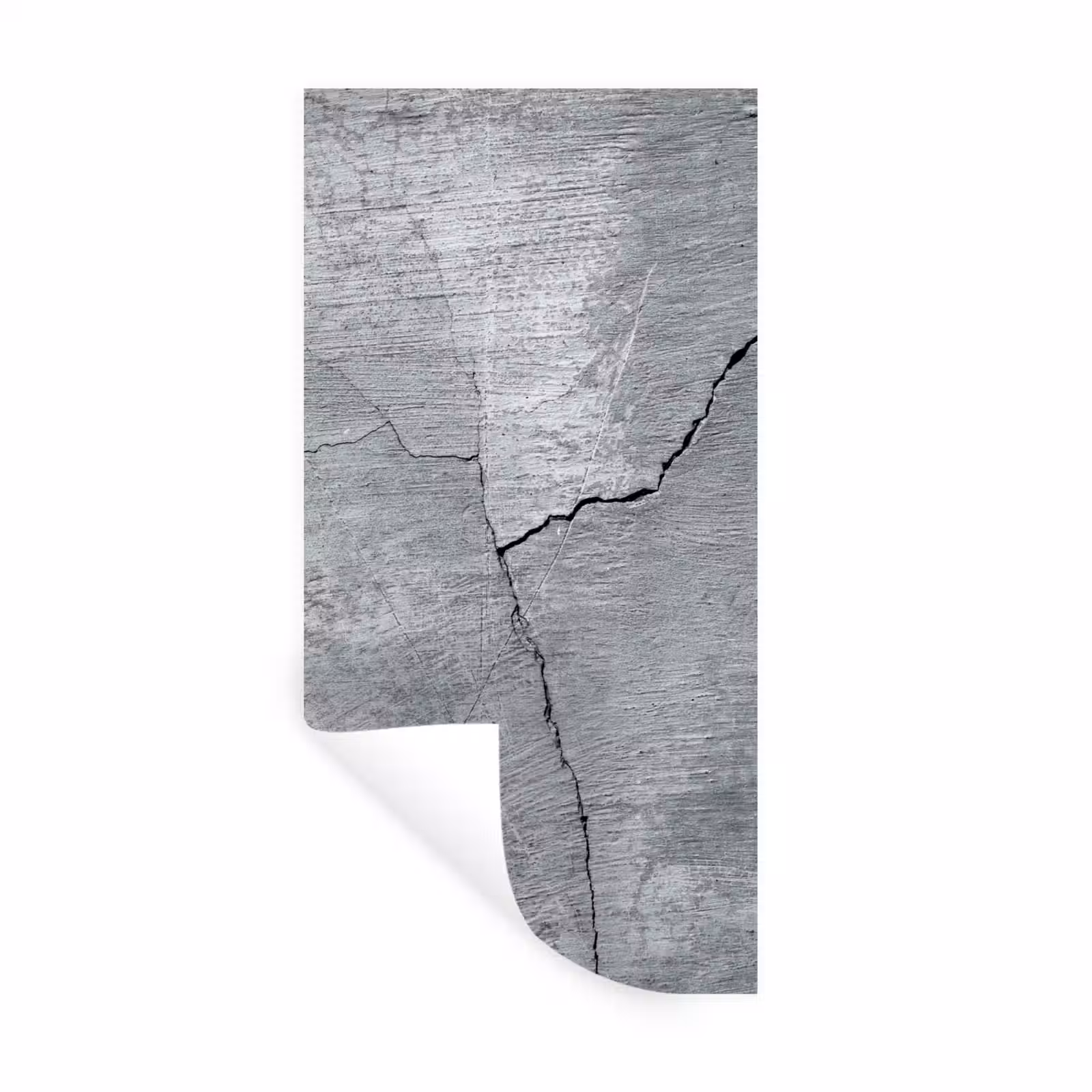 Muursticker - Beton - Grijs - Scheur — 1