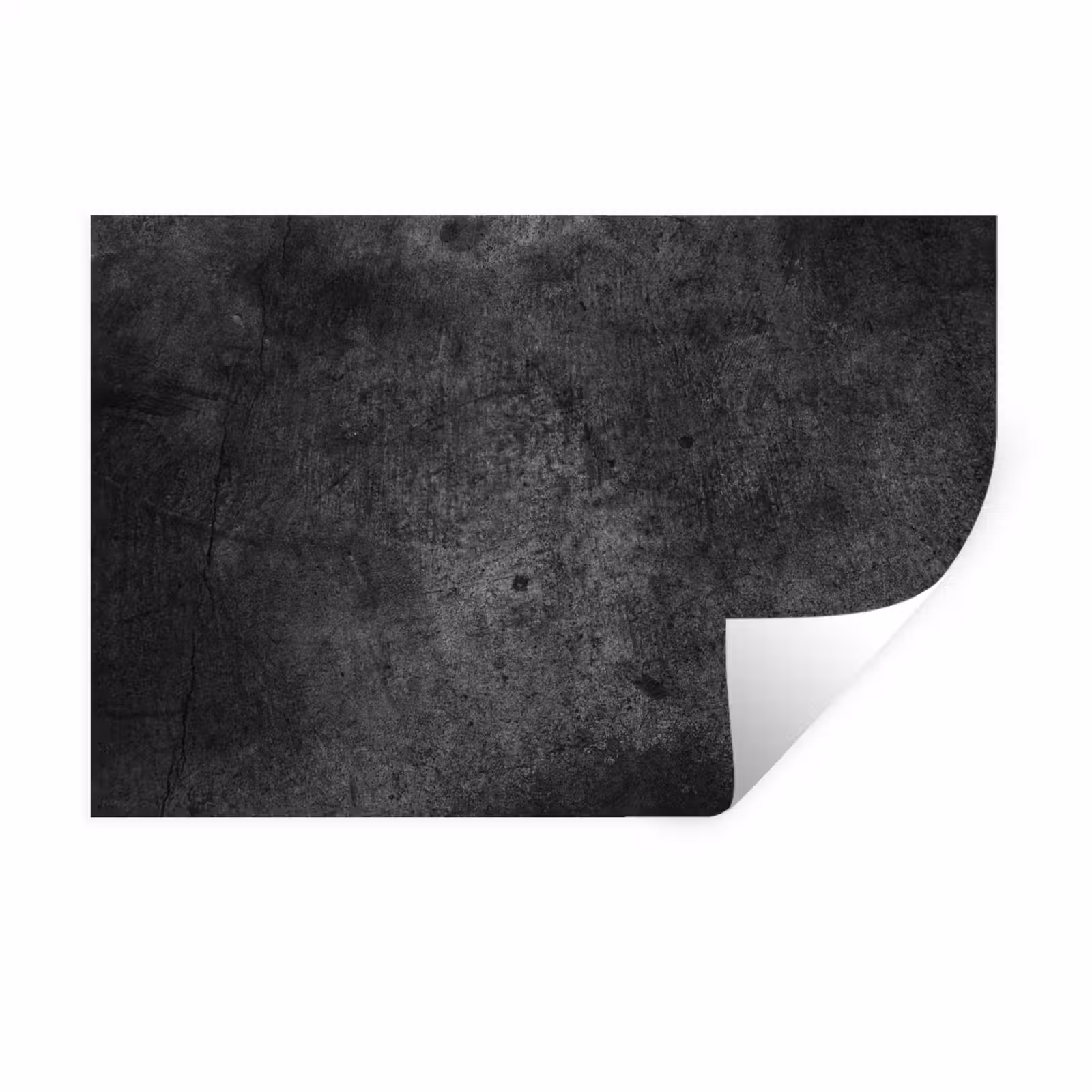 Muursticker - Beton - Structuur - Retro - Zwart - Grijs - Rustiek — 1
