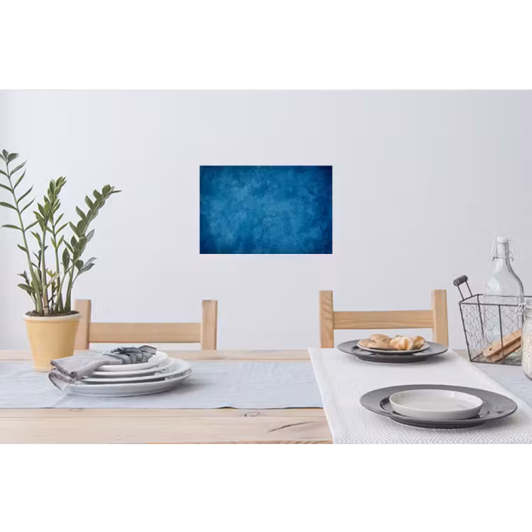 Muursticker - Beton - Blauw - Vintage - Structuur - Industrieel — 3