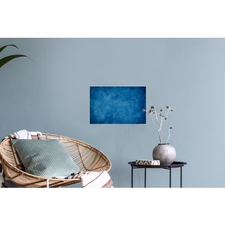 Muursticker - Beton - Blauw - Vintage - Structuur - Industrieel — 4