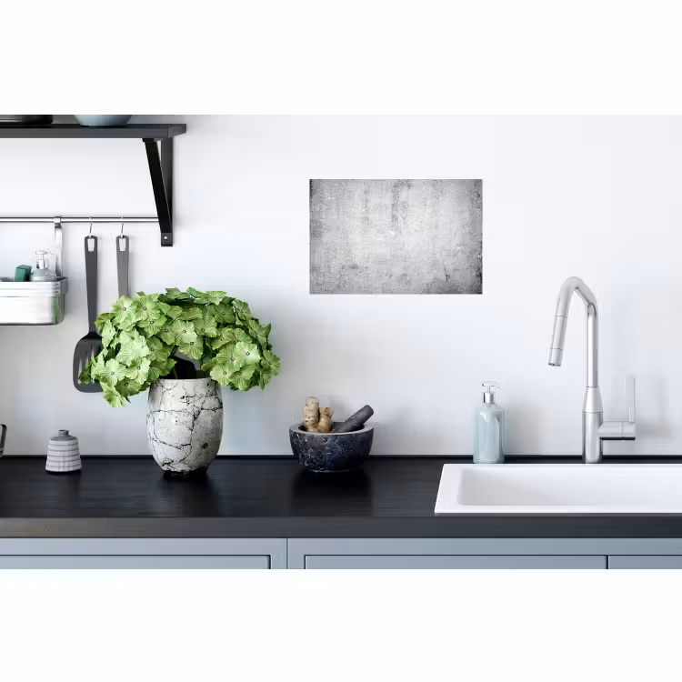 Muursticker - Beton - Grijs - Patroon - Vintage - Industrieel — 2
