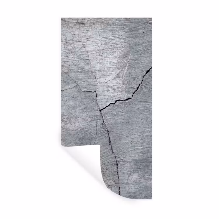 Muursticker - Beton - Grijs - Scheur — 1