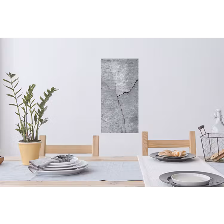 Muursticker - Beton - Grijs - Scheur — 3