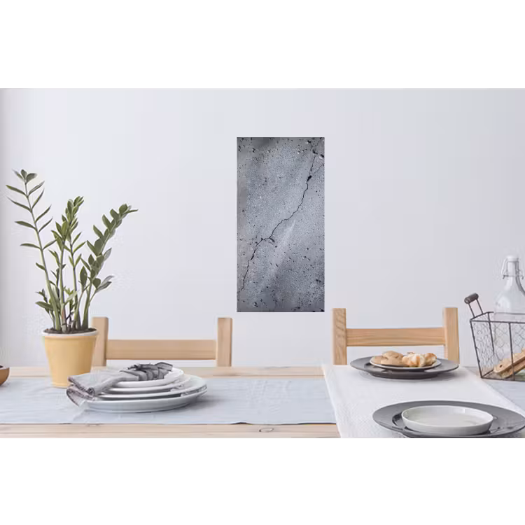 Muursticker - Beton - Grijs - Scheur — 3