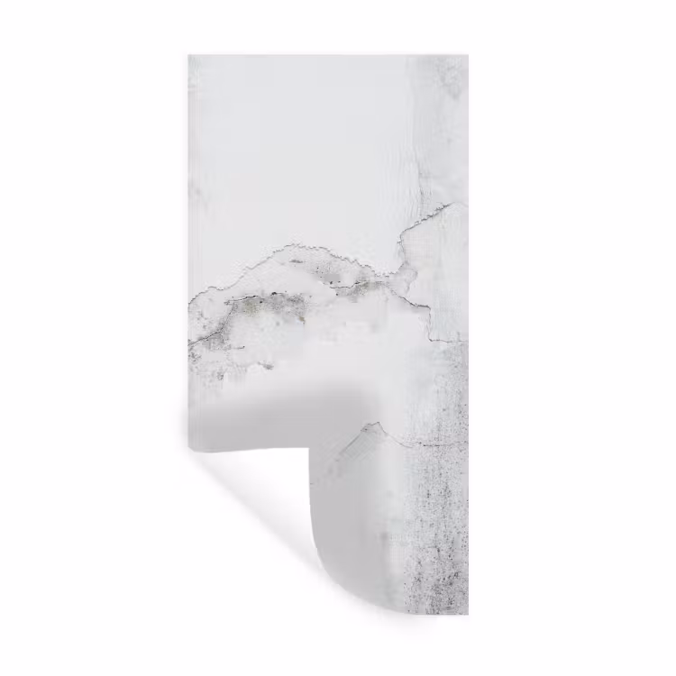 Muursticker - Beton - Grijs - Wit — 1