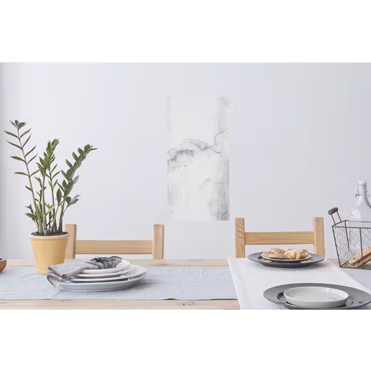 Muursticker - Beton - Grijs - Wit — 3