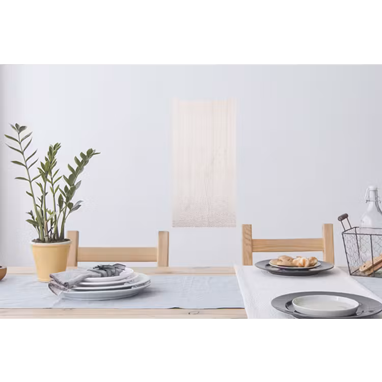Muursticker - Beton - Muur - Wit — 3