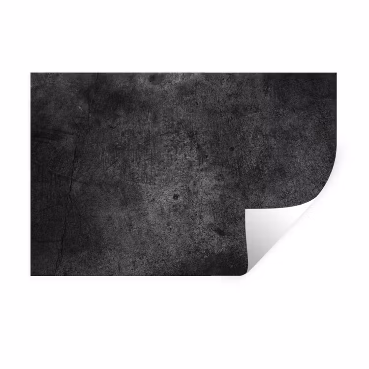 Muursticker - Beton - Structuur - Retro - Zwart - Grijs - Rustiek — 1