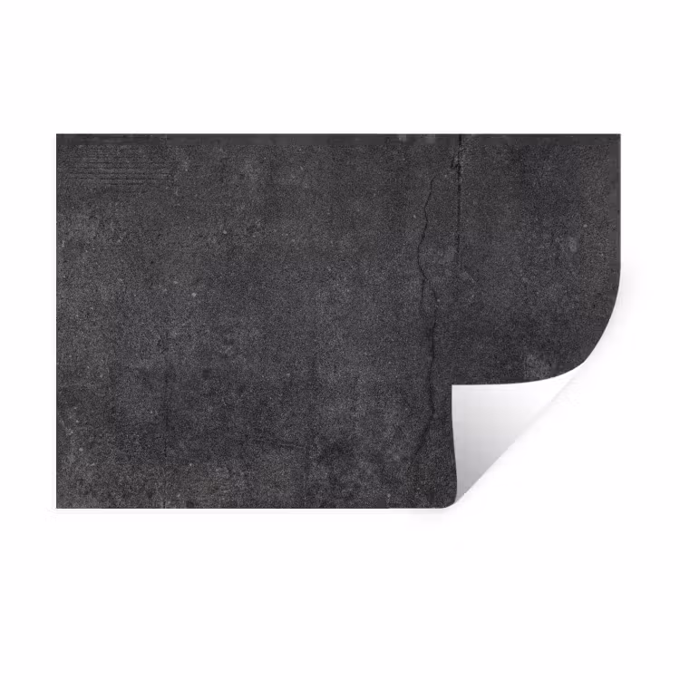 Muursticker - Beton - Zwart - Grijs - Rustiek - Industrieel — 1