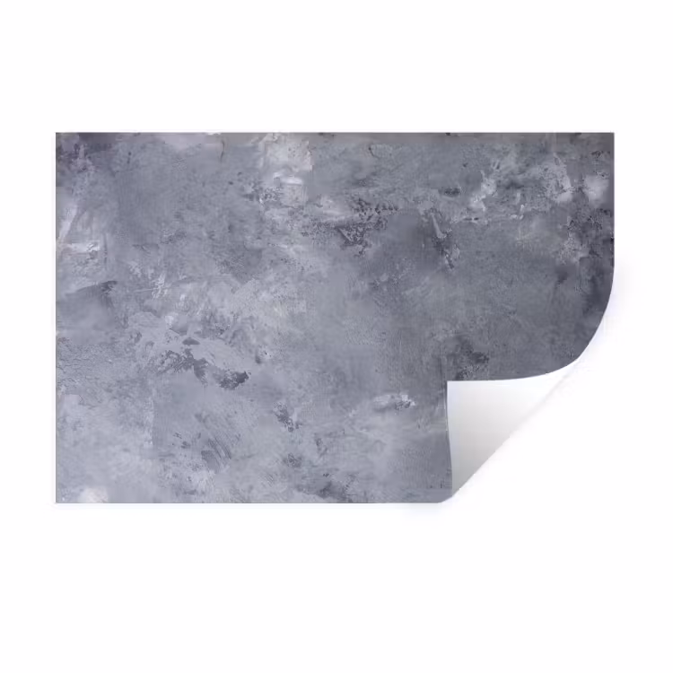 Muursticker - Leisteen - Beton - Retro - Structuren - Grijs - Rustiek — 1