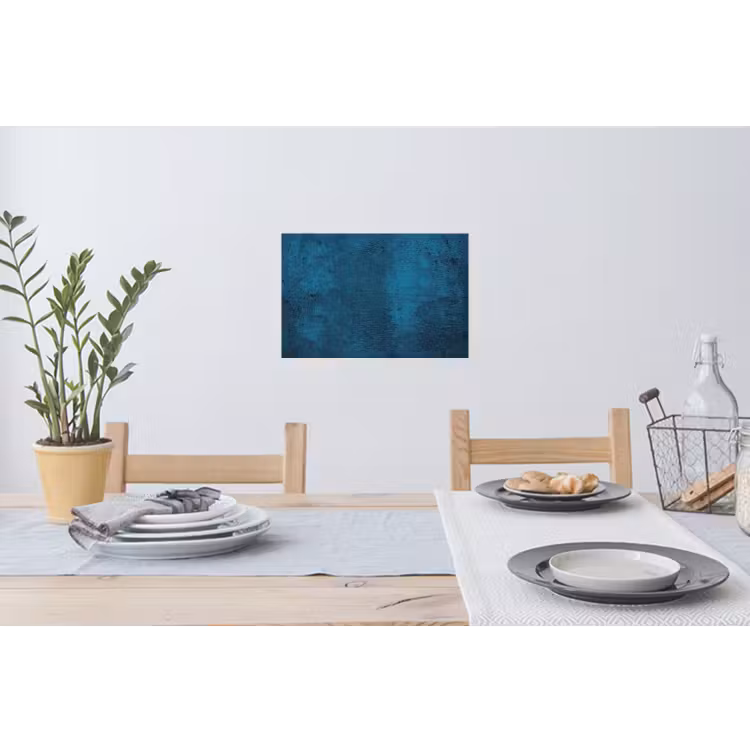 Muursticker - Natuursteen - Beton - Steen - Blauw — 3