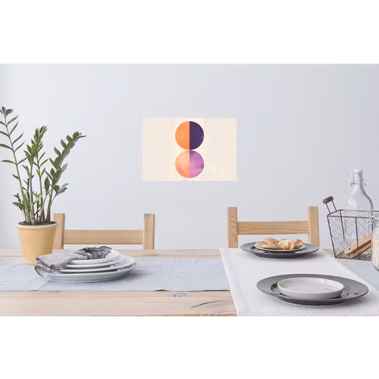 Muursticker - Abstract - Cirkels - Paars — 3