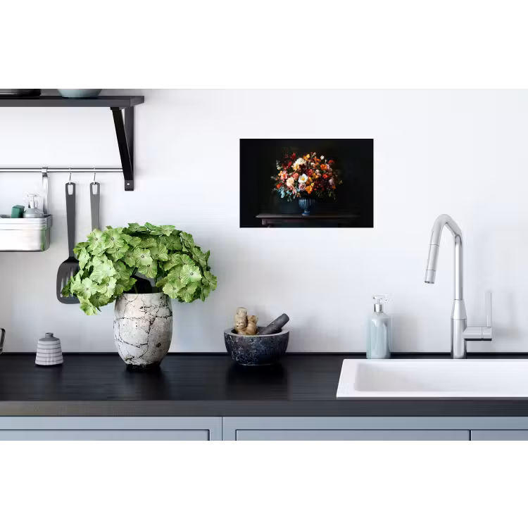 Muursticker - Groot - Bloemen - Vaas - Boeket — 2