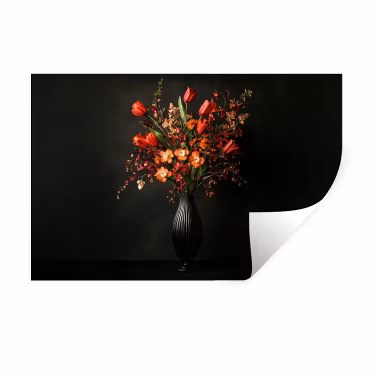 Muursticker - Bloemen - Takken - Boeket — 1