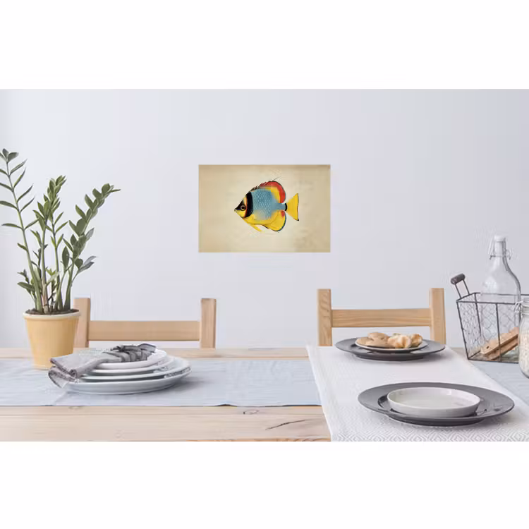 Muursticker - Kleurrijk - Vis - Schubben - Illustratie — 3